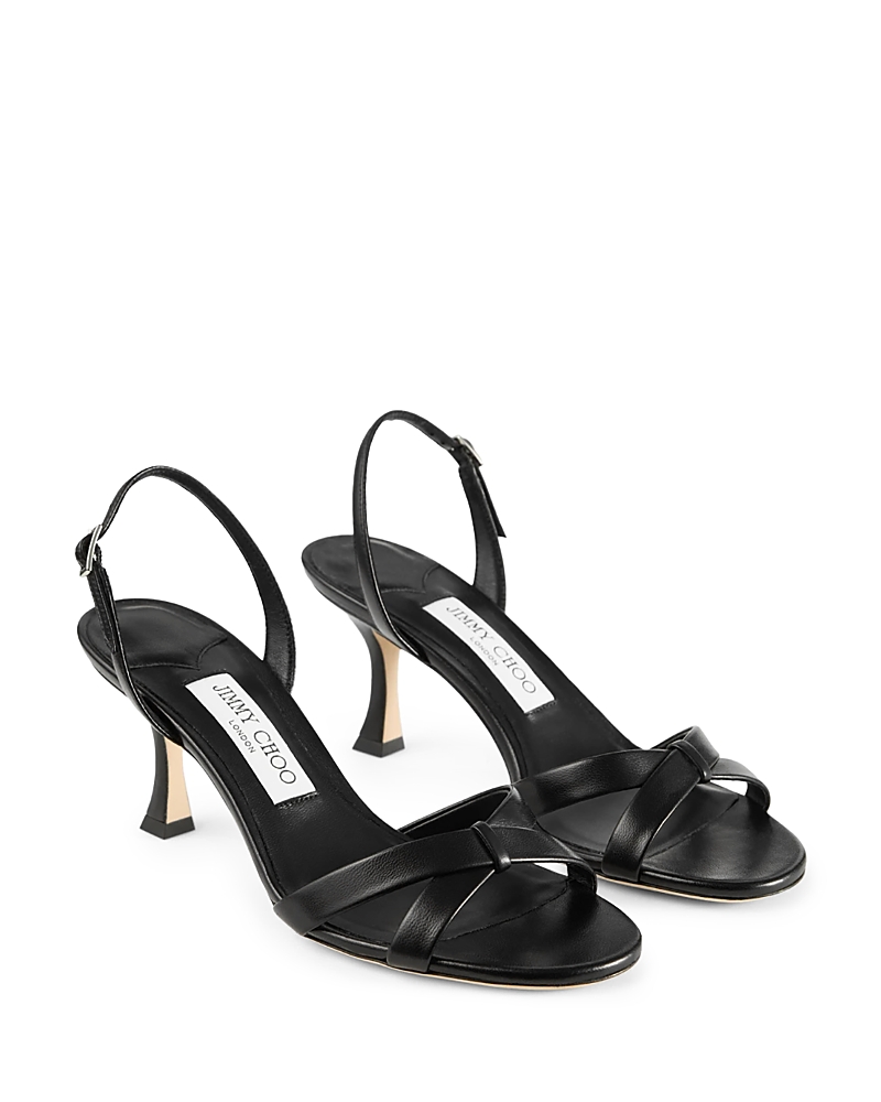 Jimmy Choo Elsy 70 Leather Heeled Sandals