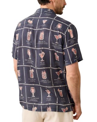 Regular Fit Print Camp Shirt