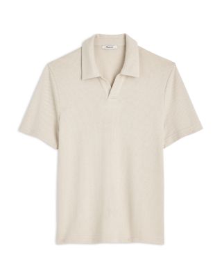 Johnny Collar Polo in Heavyweight Mesh