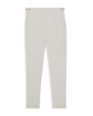 Park Linen Slim Fit Trousers