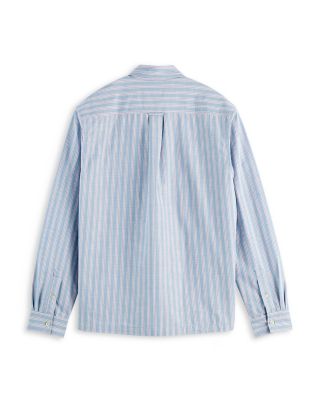 Regular Fit Graphic Patchwork Shirt 