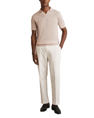 Duchie Merino Wool Open Collar Polo