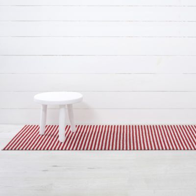 Breton Stripe Shag Runner, 24" x 72"