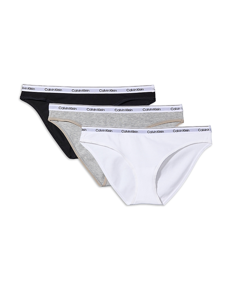 Calvin Klein Modern Logo Bikini, Set of 3
