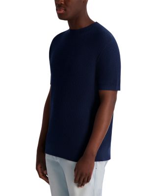 Waffle Knit Textured Tee