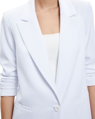 Denny Notch Collar Boyfriend Blazer
