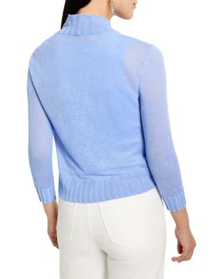 Bolero Linen Blend Cardigan Sweater