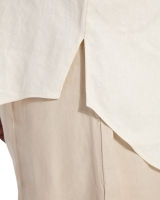 Roxanna Linen Embroidered Shirt