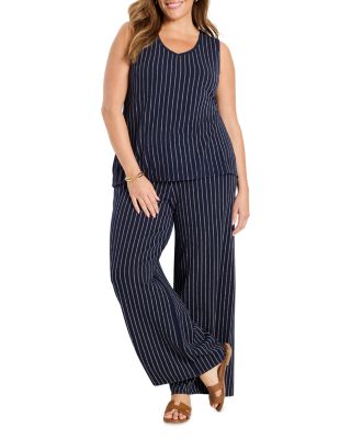 Destination Stripe Knit Tank Top