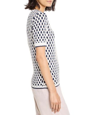 Geo Tuck Stitch Sweater 