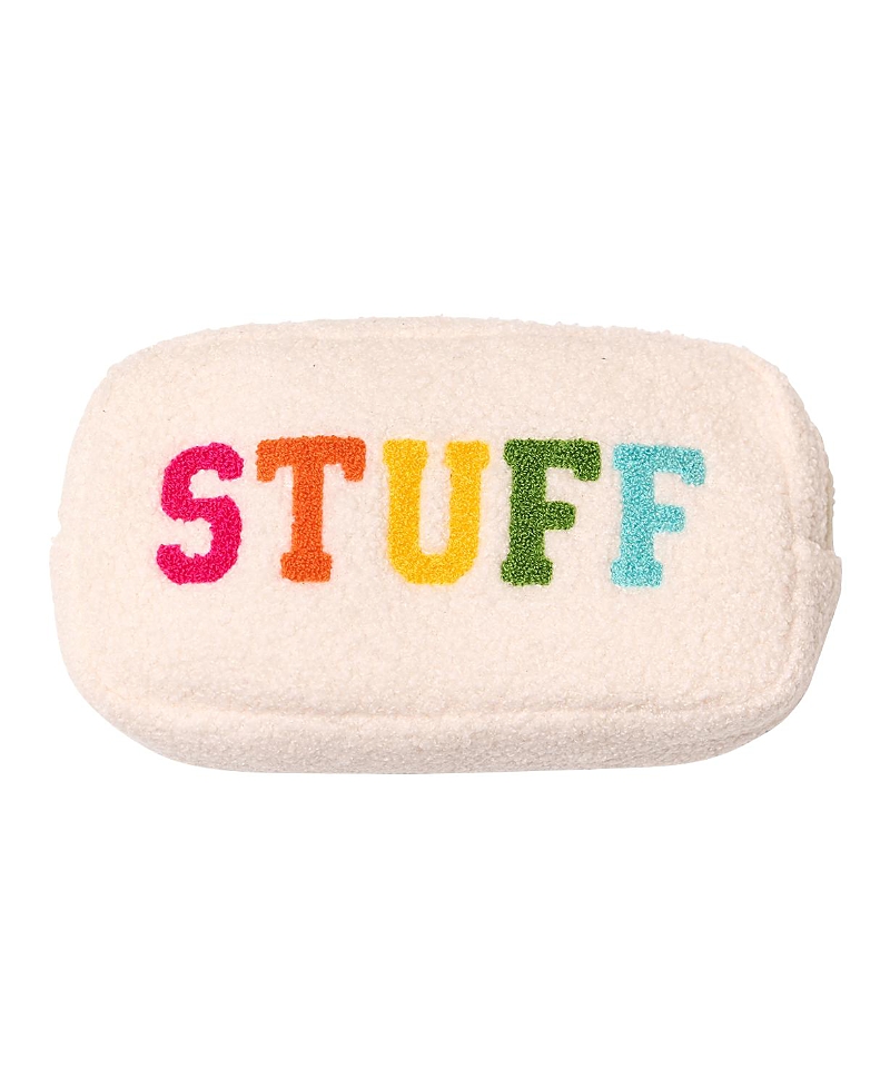 Shop Malibu Sugar Girls' Sherpa Cosmetic Bag