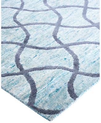 Bloomingdale's Indo Modern M6653 Area Rug, 9' x 11'10"