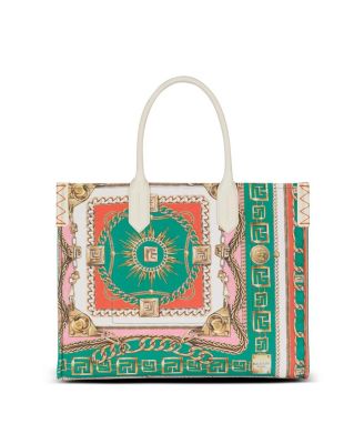 B-Army Medium Tote Bag in Printed Canvas