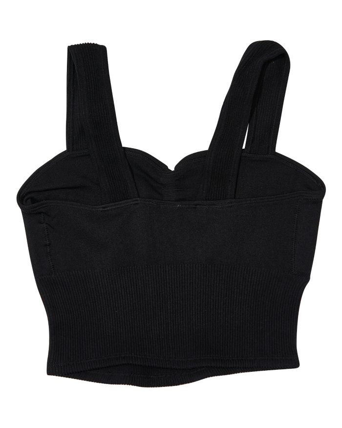 Girls' Ribbed Wide Strap Cami - Big Kid