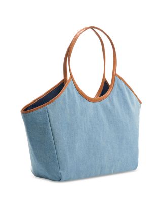 Denim Scoop Tote
