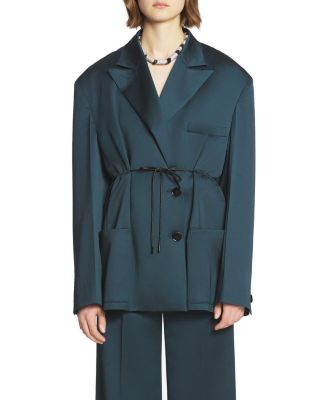 Lanvin - Oversized Belted Jacket