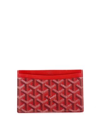 Pre-Owned Goyard - Saint Sulpice Card Holder Coated Canvas