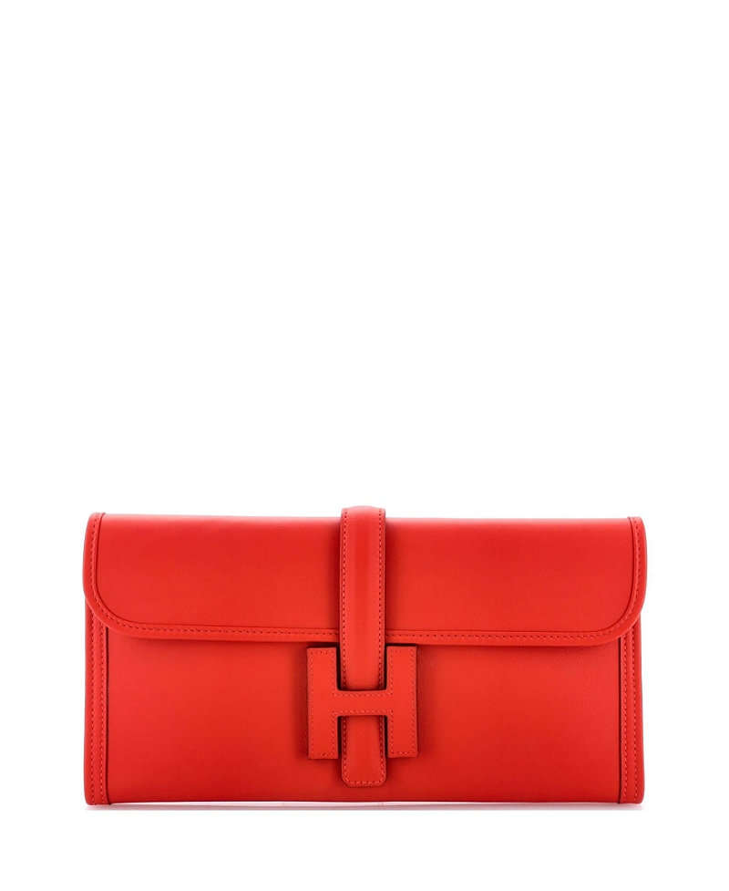 PRE-OWNED HERMES PRE-OWNED HERMES 29 JIGE ELAN CLUTCH SWIFT