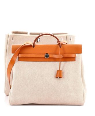 MM Herbag Toile and Leather