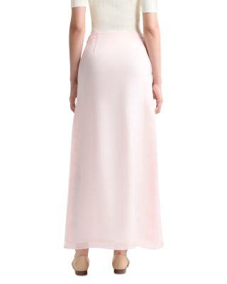 Linnie Silk Maxi Skirt