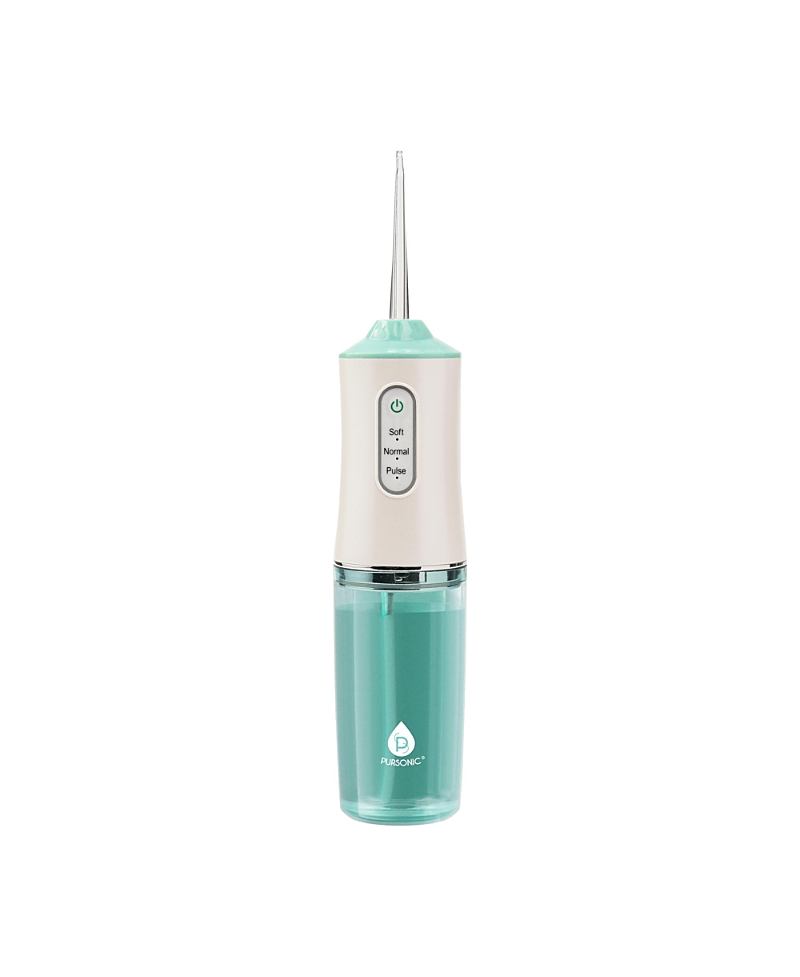 Pursonic Usb Rechargeable Water Flosser Helps Remove Plaque & Dilute Harmful Toxins