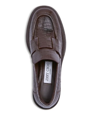 Women&#39;s Tylor 60 Croc Embossed Loafers