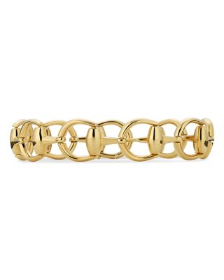 18K Yellow Gold Horsebit Bracelet