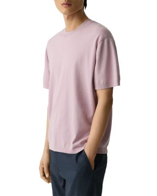 Relaxed Fit Short Sleeve Sweater  