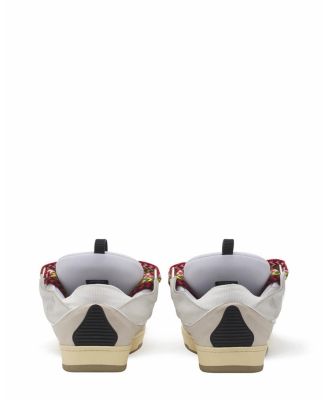  Unisex Leather Curb Sneakers