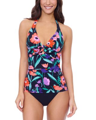 Profile by Gottex - Marguerite Halter Tankini Top & Tutti Frutti Classic Seamless Bottom