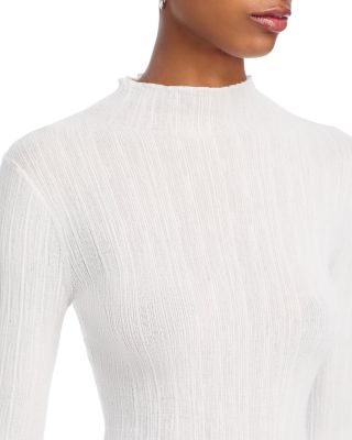 Hugh Mock Neck Long Sleeve Top