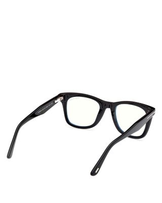  Tom Ford Blue Light Glasses - With Clip-On Sunglasses, 50mm