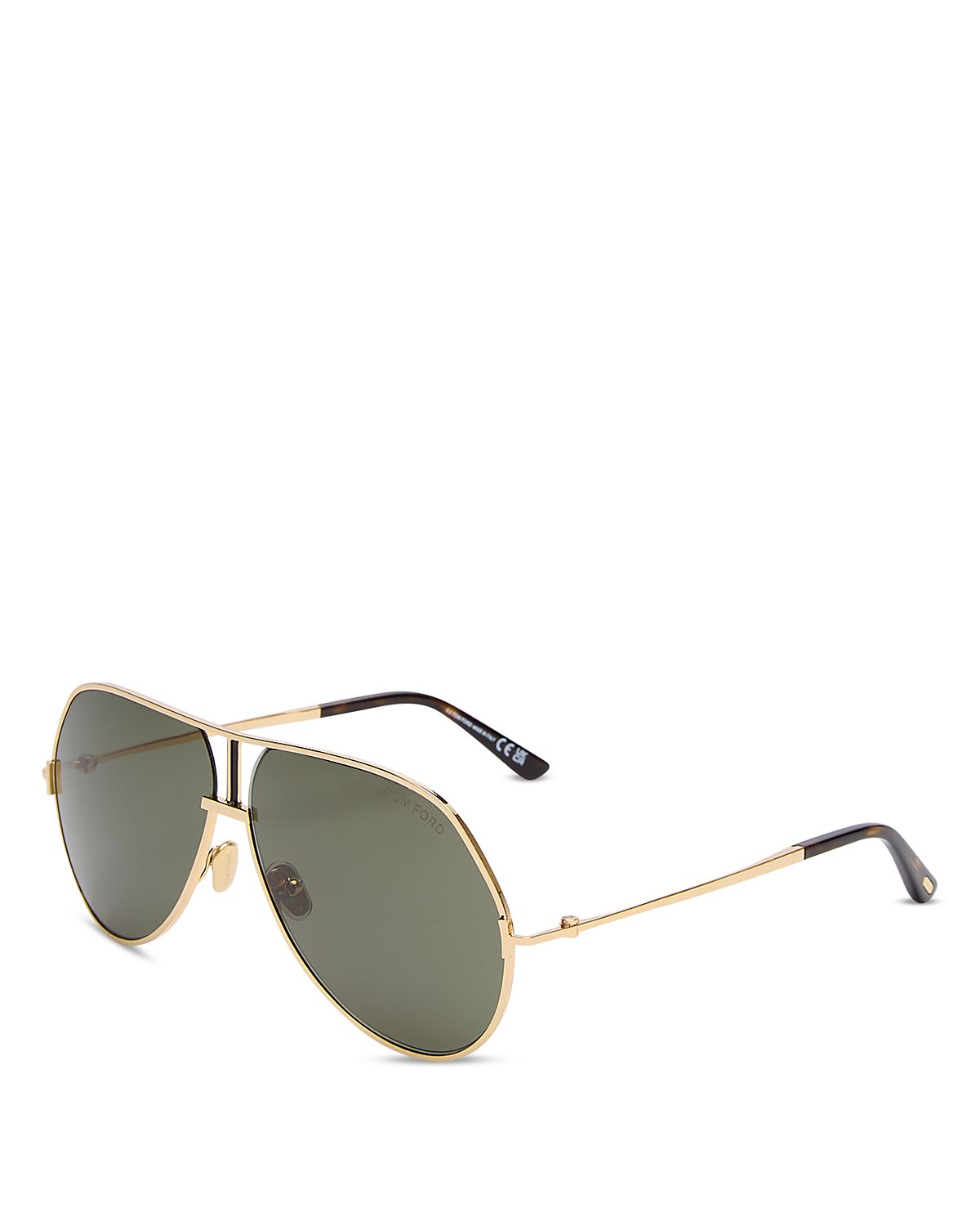 Tom Ford Rickie Aviator Sunglasses, 63mm