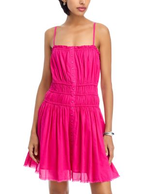 Gathered Mini Dress - Exclusive