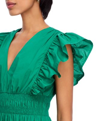 Flutter Sleeve Mini Dress - Exclusive