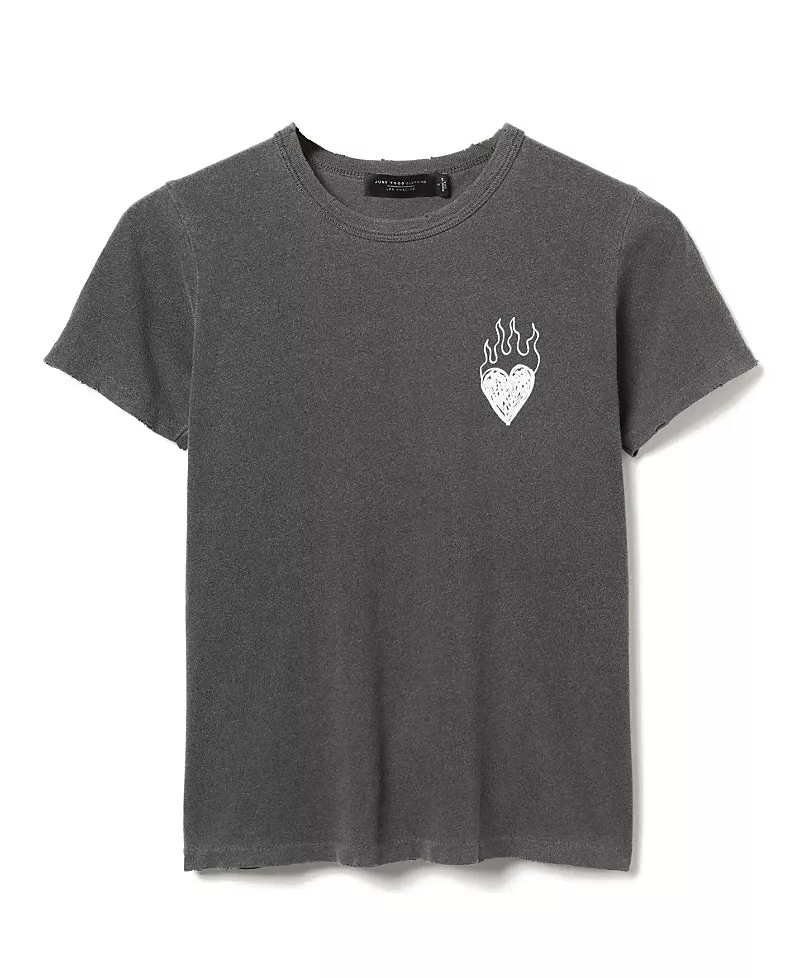 Junk Food Clothing Women's Burning Love Original Tee