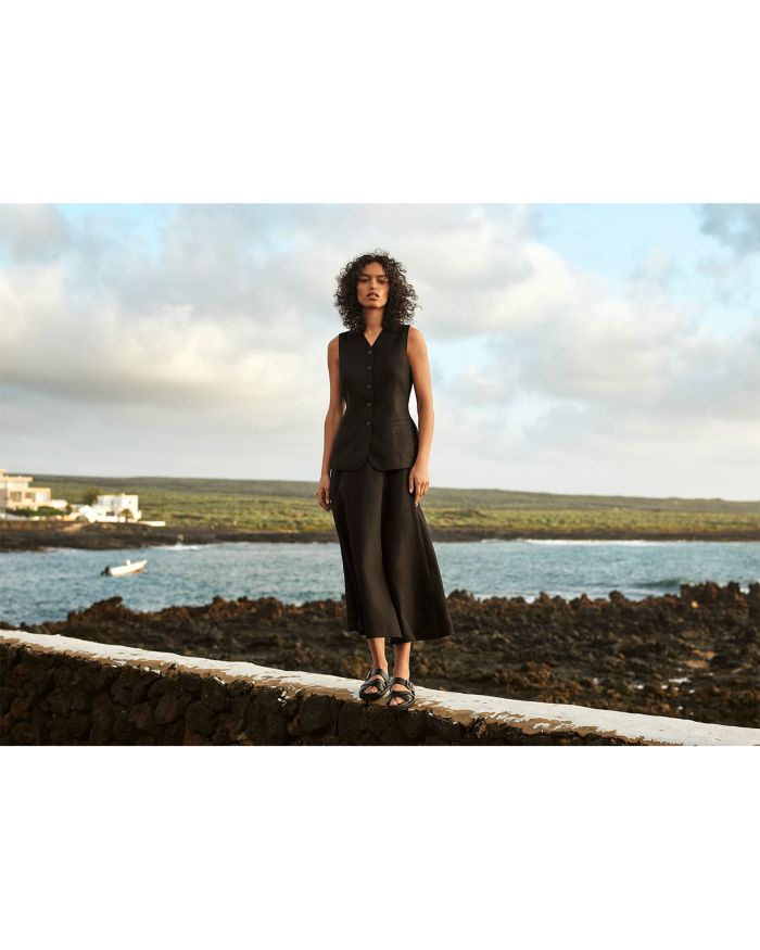 Molly Linen Waistcoat