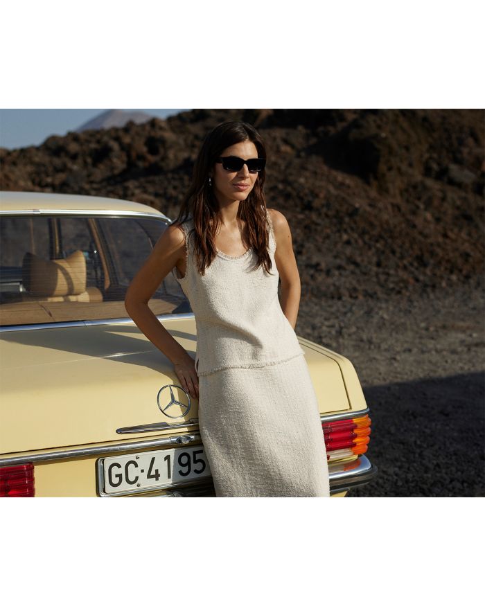 Lucie Boucle Pencil Skirt