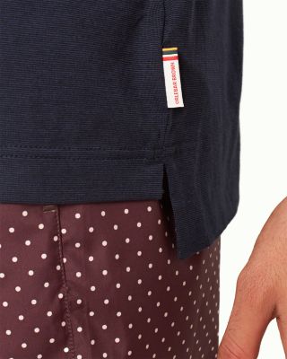 Dominic Fine Ribbon Polo Shirt