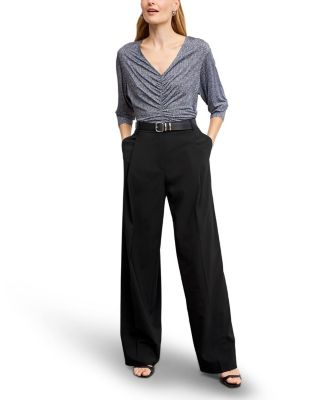 Amina Ruched Top - Printed Jersey