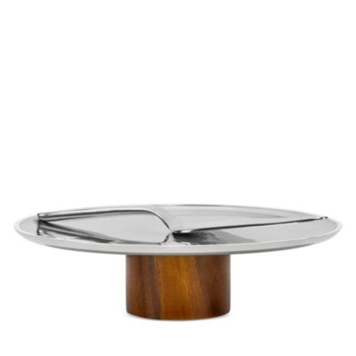 Pinnacle Cake Plate with Server - Exclusive