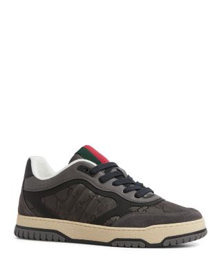 Men's Re-Web Low Top Canvas and Leather Sneakers