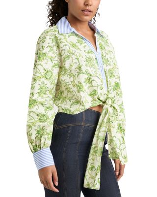 Ivy Paisley Poplin Blouse