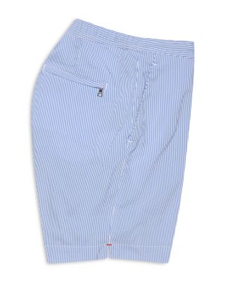 Bulldog Drawcord Seersucker 6" Swim Trunks