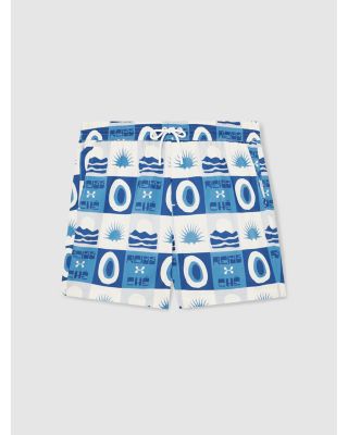 CHE Trinity Tile Print 4.9" Swim Shorts