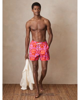 CHE Trinity Tile Print 4.9" Swim Shorts
