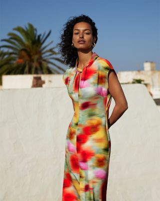 Photographic Flower Dress