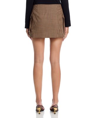 Conan Wool Mini Skirt