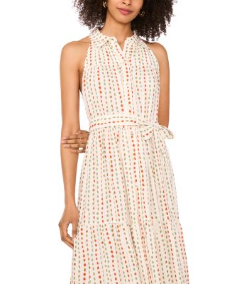 Sleeveless Maxi Shirt Dress