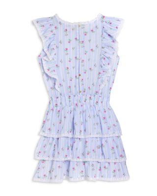 Girls' Decker Tiered Ruffled Mini Dress - Big Kid